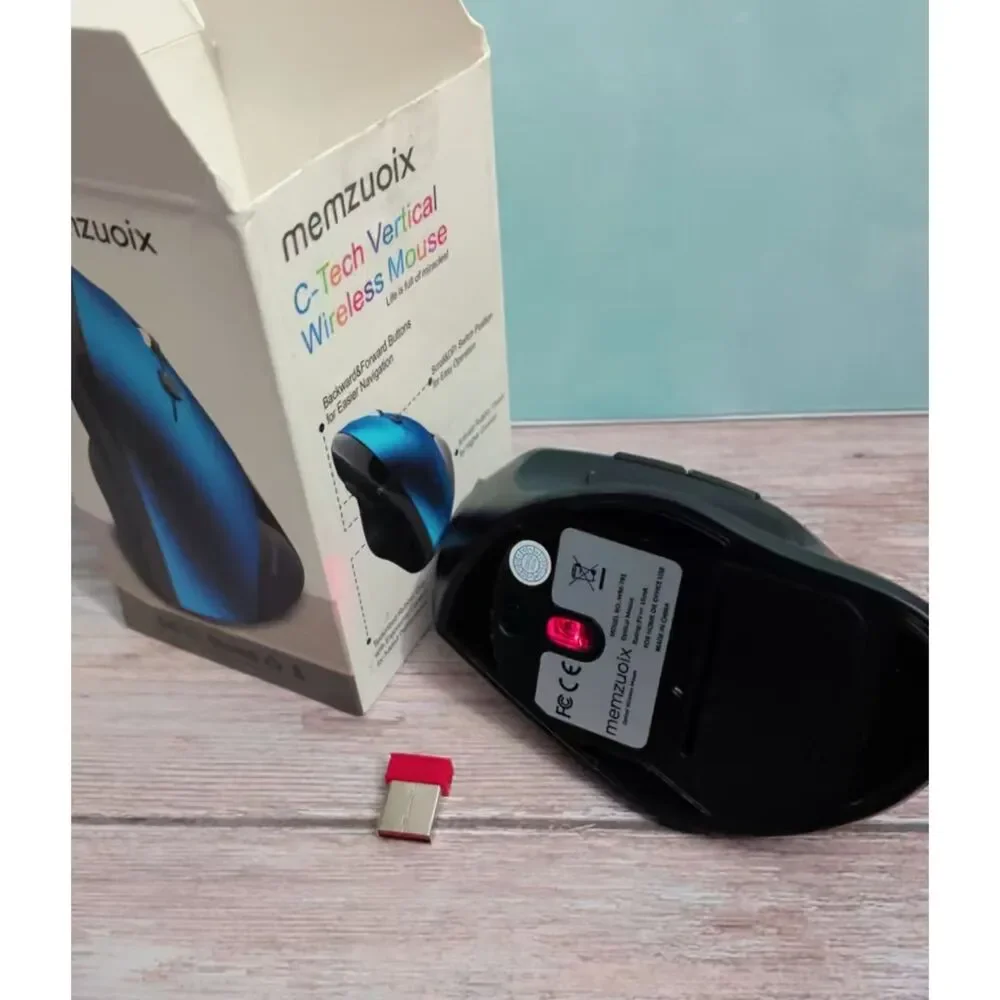 Memzuoix C-Tech Vertical Wireless Ergonomic Mouse